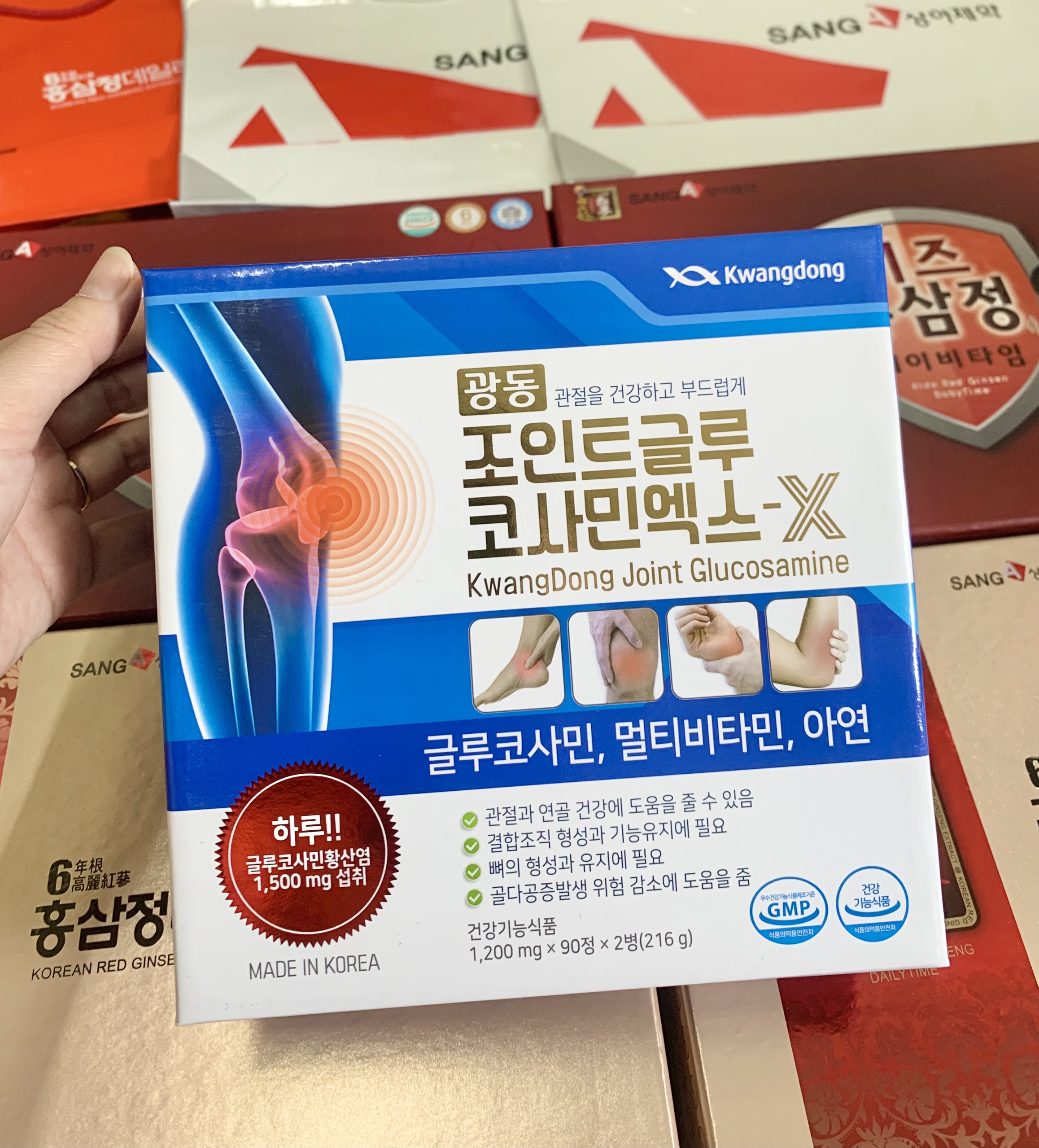 Viên bổ xương khớp KwangDong Joint Glucosamine 180 viên Hàn Quốc