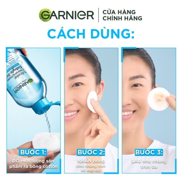Nước Tẩy Trang Garnier Micellar Cleansing Water Salicylic BHA 400ml